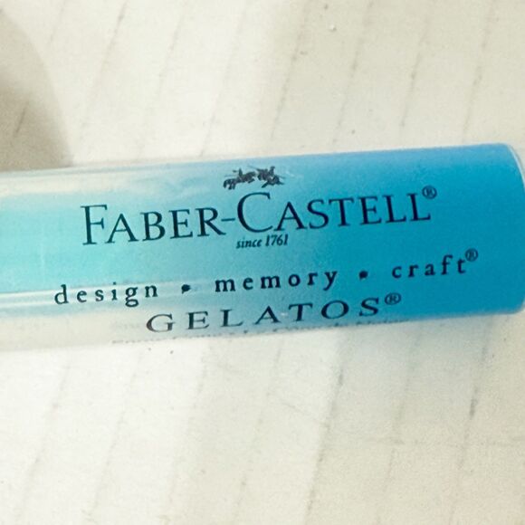 NEW Faber-Castell Gelatos Set Of 10 BRIGHTS Colors Set Water-soluble Crayons - Picture 5 of 7